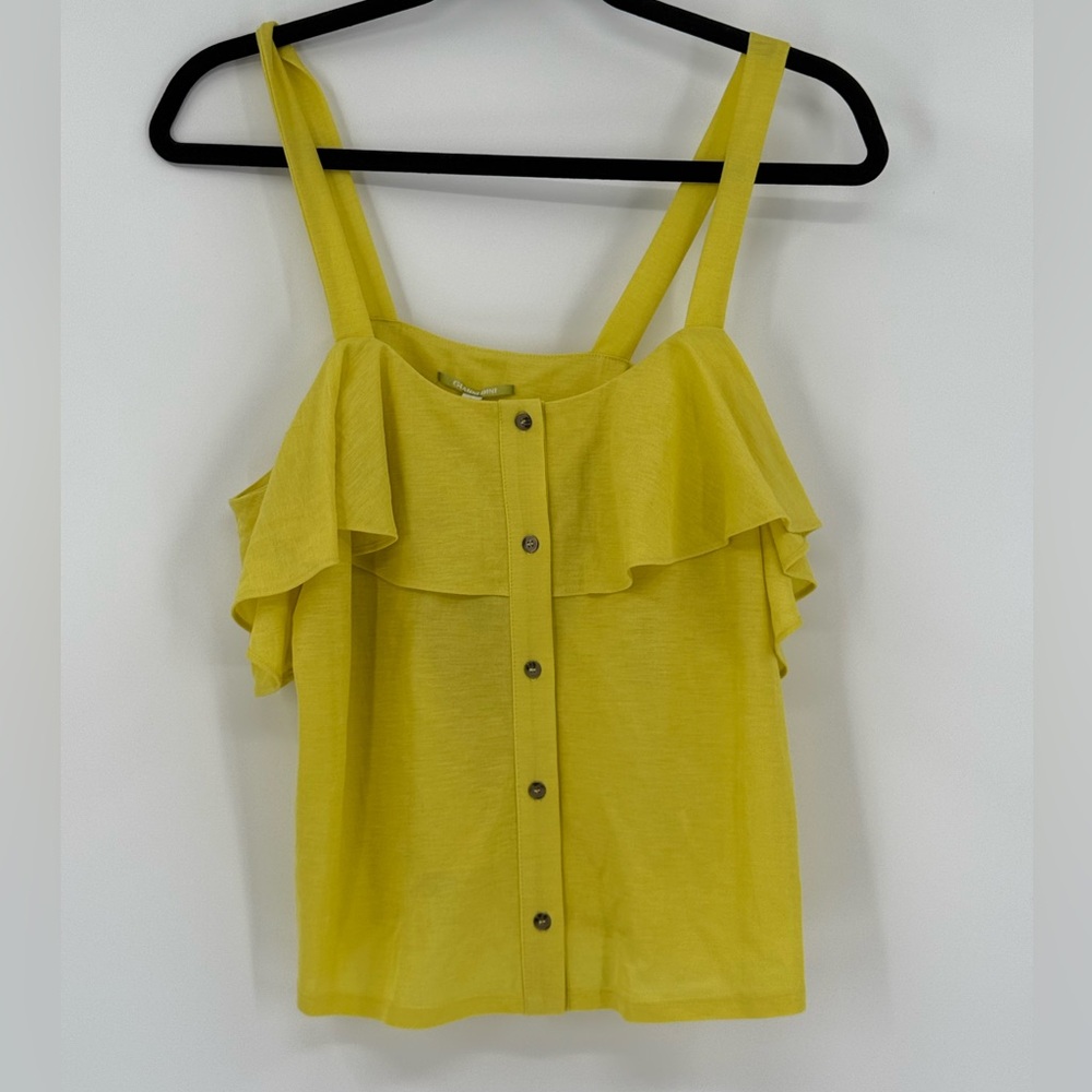 Gianni‎ Bini Ruffle Blouse L
